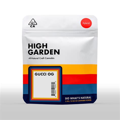 high garden gucci og|High Garden: Gucci OG 3.5G Hybrid Flower .